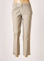 Pantalon 7/8 elasticitate talie joasă gri LEON & HARPER femme