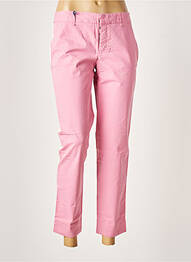 Pantalon 7/8 elasticitate talie joasă roz LEON & HARPER femme