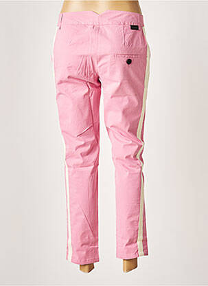 Pantalon 7/8 elasticitate talie joasă roz LEON & HARPER femeie