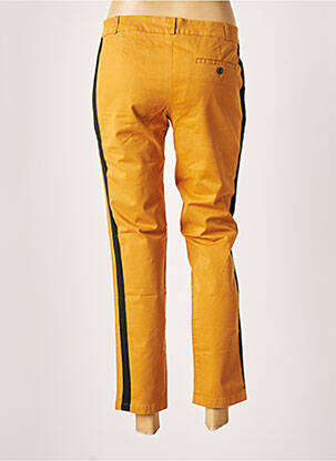 Pantalon 7/8 elasticitate talie joasă galben LEON & HARPER femeie