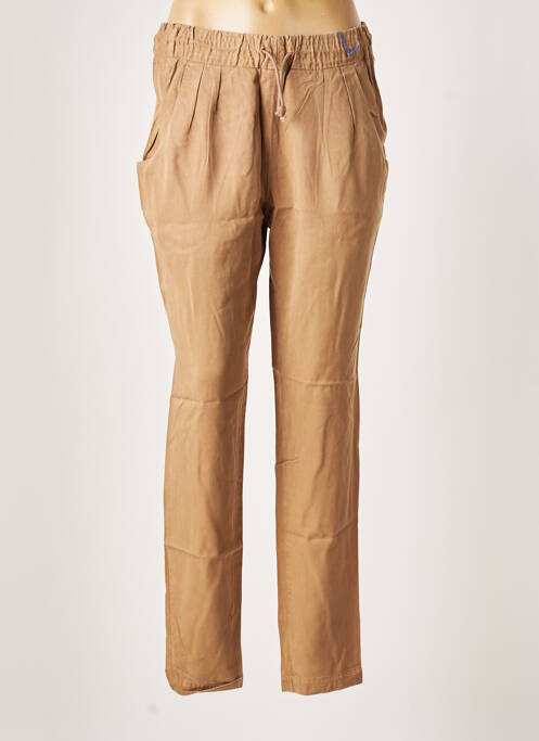 Pantalon drept maro LEON & HARPER femeie