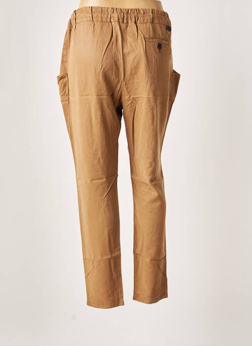 Pantalon drept maro LEON & HARPER femeie
