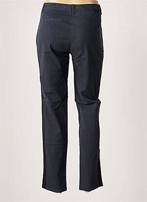 Pantalon chino broderie galoni laterali mărime normală albastru LEON & HARPER femeie