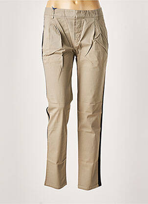 Pantalon chino gri LEON & HARPER femeie