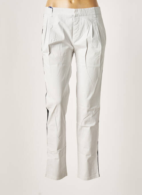 Pantalon chino gri LEON & HARPER femeie