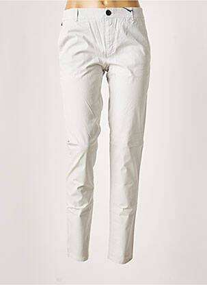 Pantalon chino gri LEON & HARPER femeie