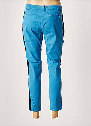 Pantalon 7/8 elasticitate mărime normală albastru LEON & HARPER femeie