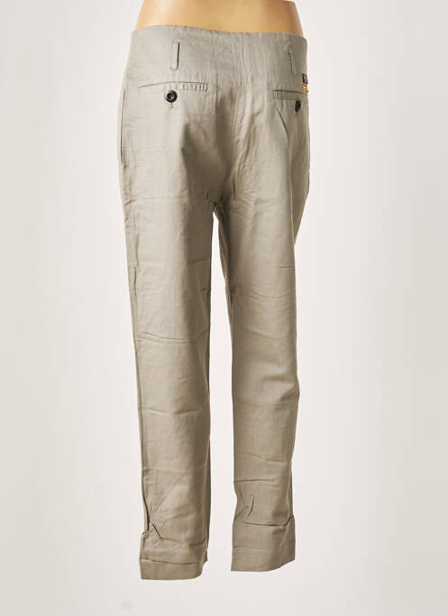 Pantalon drept gri LEON & HARPER femeie