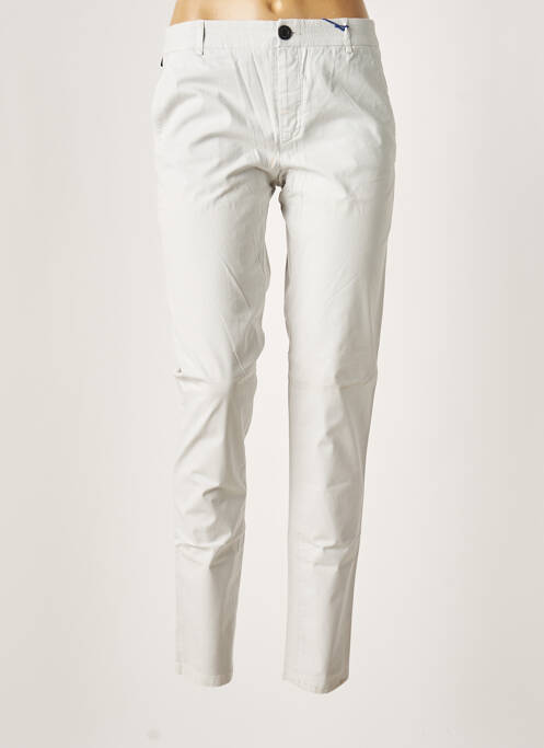 Pantalon chino gri LEON & HARPER femeie