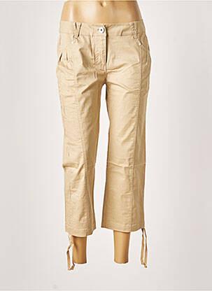 Pantalon trei sferturi bej LOLA ESPELETA femeie