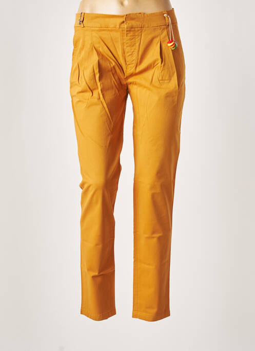 Pantalon chino galben LEON & HARPER femeie