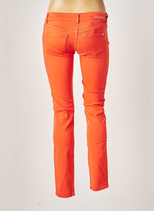 Pantalon slim portocaliu FREESOUL femeie