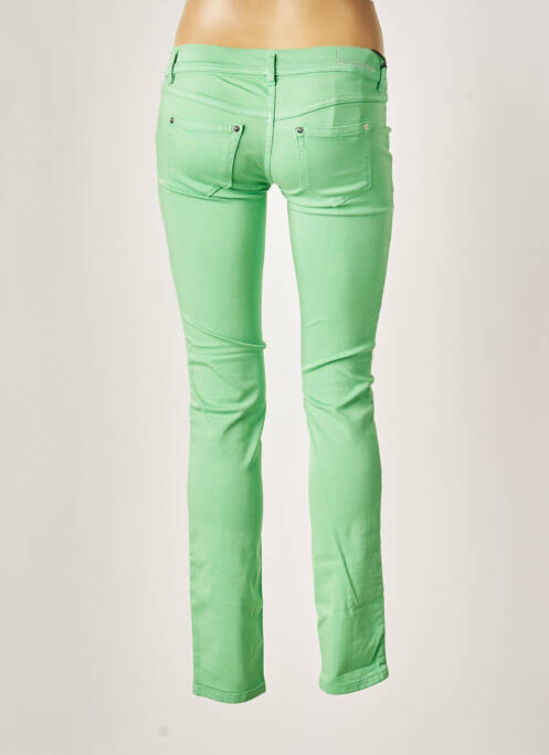 Pantalon slim verde FREESOUL femeie