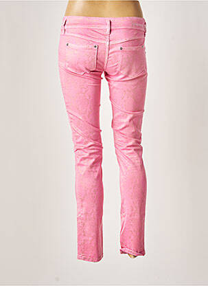 Pantalon slim talie joasă talie joasă roz FREESOUL femeie