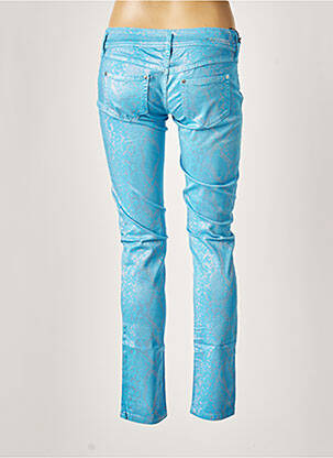Pantalon slim talie joasă talie joasă albastru FREESOUL femeie