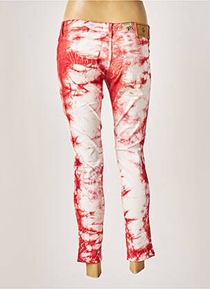 Pantalon 7/8 elasticitate talie joasă roșu CIMARRON femeie