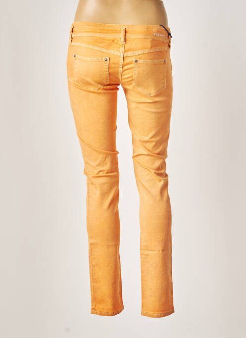 Pantalon slim portocaliu FREESOUL femeie
