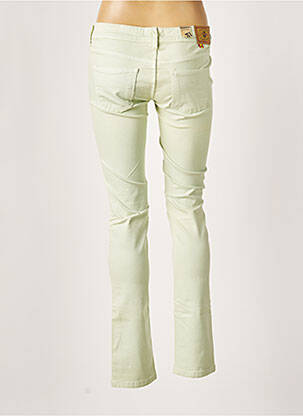 Pantalon slim talie joasă talie joasă verde CIMARRON femeie
