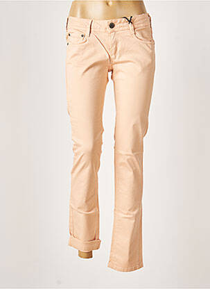 Pantalon slim talie joasă talie joasă roz CIMARRON femeie