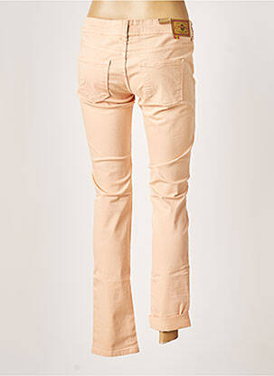 Pantalon slim talie joasă talie joasă roz CIMARRON femeie