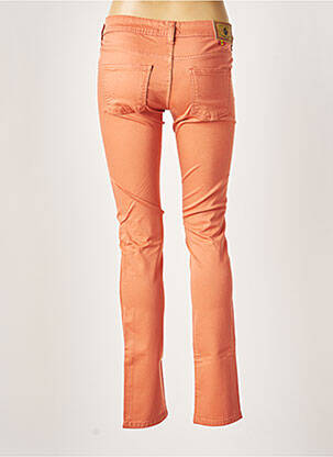 Pantalon slim talie joasă talie joasă portocalie CIMARRON femeie