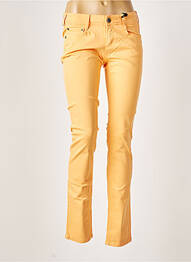 Pantalon slim talie joasă talie joasă portocaliu CIMARRON femeie