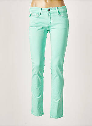 Pantalon slim talie joasă talie joasă verde CIMARRON femeie