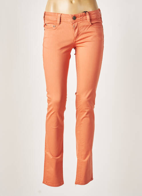 Pantalon slim portocaliu CIMARRON femeie