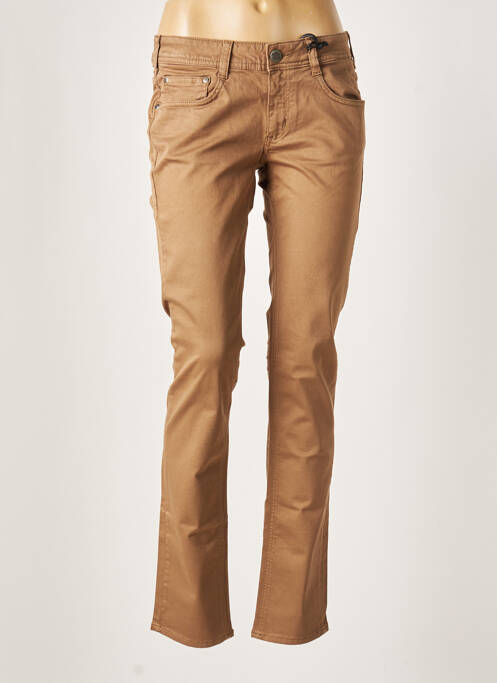 Pantalon slim maro CIMARRON femeie