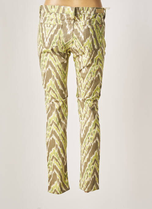 Pantalon slim verde REIKO femeie