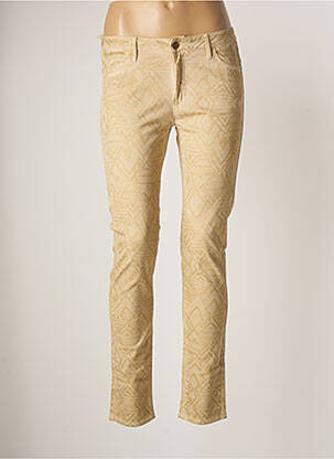 Pantalon slim bej REIKO femeie