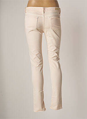 Pantalon slim talie joasă talie joasă roz REIKO femeie