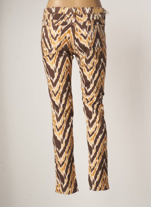 Pantalon slim maro REIKO femeie