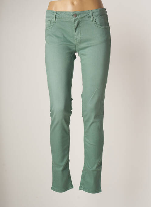 Pantalon slim verde REIKO femeie
