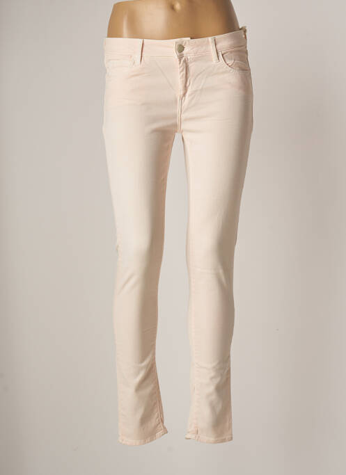 Pantalon slim roz REIKO femeie