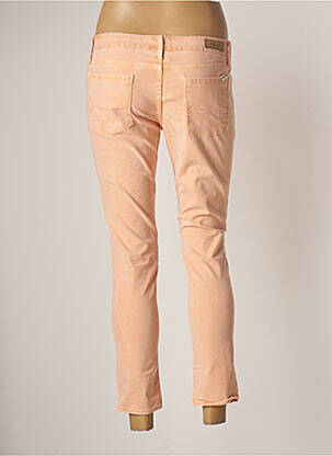 Pantalon 7/8 elasticitate talie joasă portocalie REIKO femeie