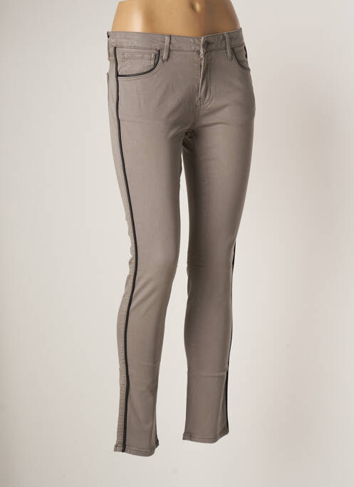 Pantalon slim gri REIKO femeie
