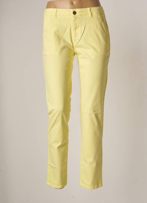 Pantalon chino galben REIKO femeie