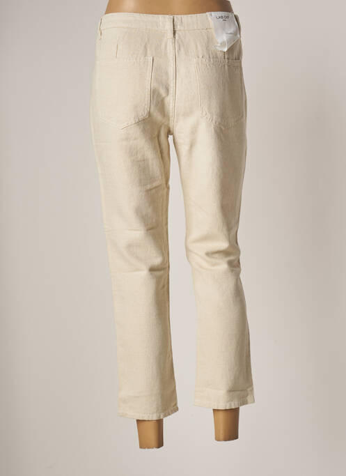 Pantalon trei sferturi bej LAB DIP PARIS femeie