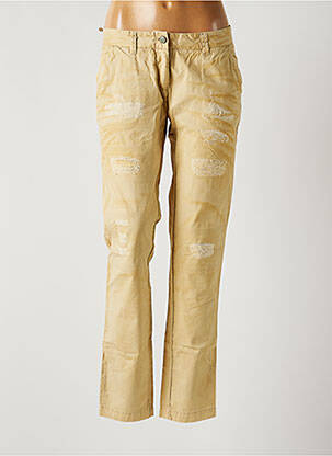 Pantalon chino talie joasă talie joasă bej REPLAY femeie