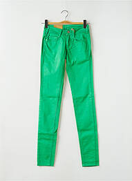 Pantalon slim talie joasă talie joasă verde KAPORAL femeie