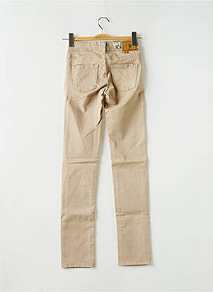 Pantalon slim talie joasă talie joasă bej CIMARRON femeie