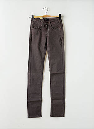Pantalon slim elasticitate mărime normală gri CIMARRON femeie
