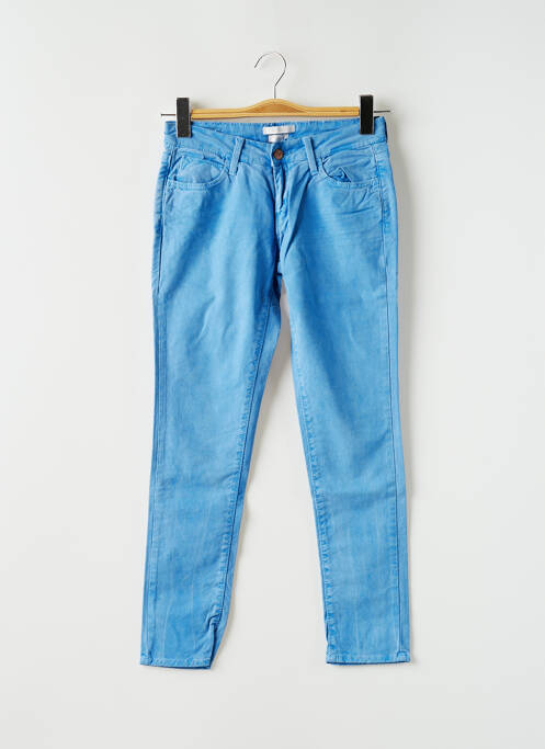 Blugi cu croială slim albastru REIKO femeie