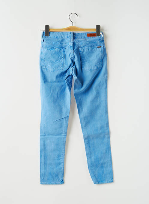 Blugi cu croială slim albastru REIKO femeie