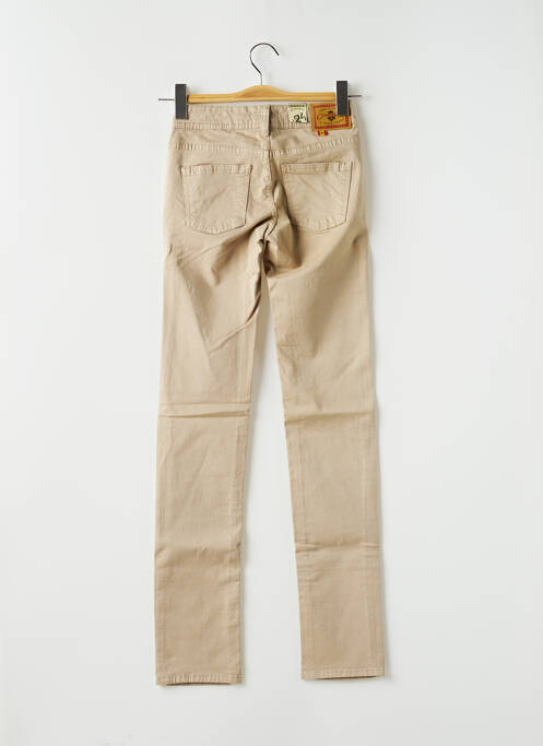 Pantalon slim bej CIMARRON femeie