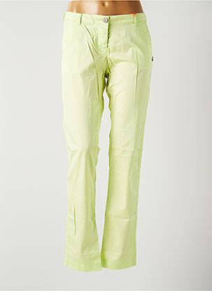 Pantalon chino verde MAISON SCOTCH femeie