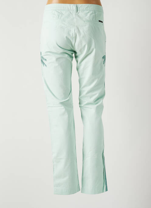 Pantalon chino verde MAISON SCOTCH femeie