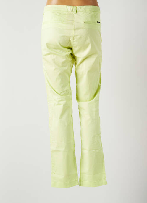 Pantalon chino verde MAISON SCOTCH femeie