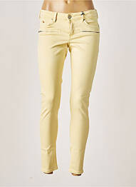 Blugi skinny elasticitate talie joasă galben MAISON SCOTCH femme